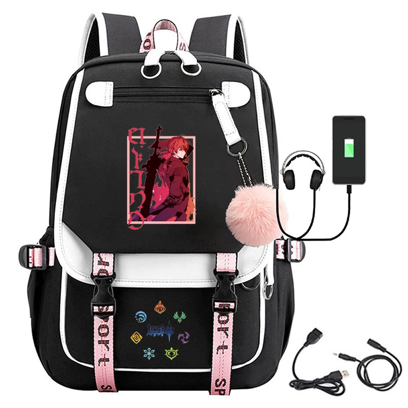 Genshin Impact, backpack