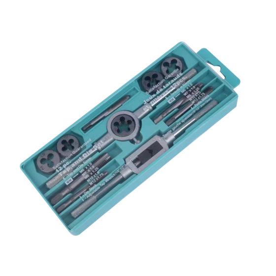Factory wholesale tap die hardware tools hand tapping wrench die twist metric tapping set