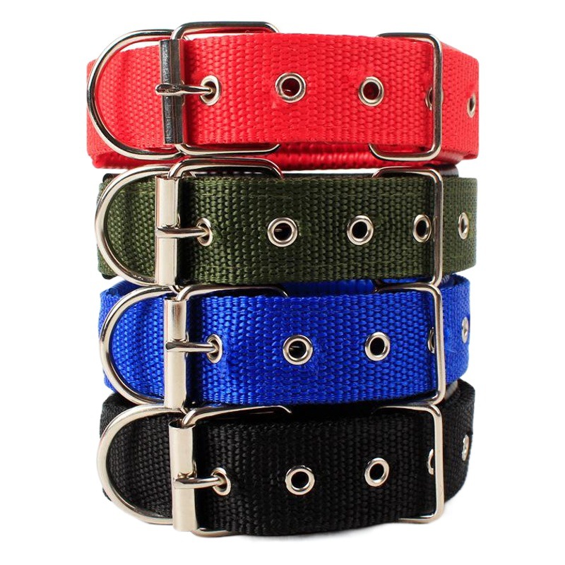En stock al por mayor de cuero Taobao no cuello apretado collar de mascota forro de cuero suave collar de espuma de polipropileno collar de perro
