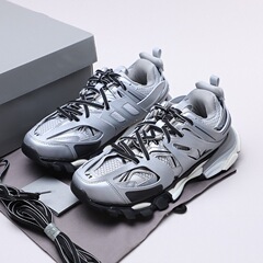 パリ 3.0 厚底ダッドシューズ トラックファミリー 三代目 トリプル アウトドア 万能身長アップシューズ 男女兼用 スポーツシューズ
