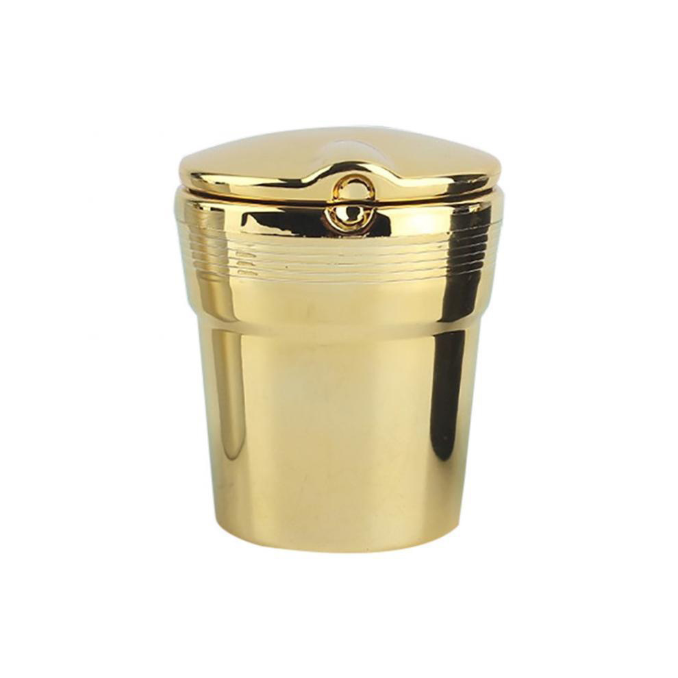 Qìchē – Car ashtray with LED - gold