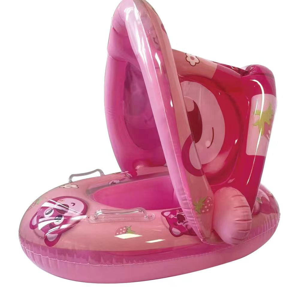 Anillo de natación para niños, anillo de asiento para bebés, asiento de automóvil debajo de las axilas, 1 - 3 años y más de 6 meses, anti-rollover