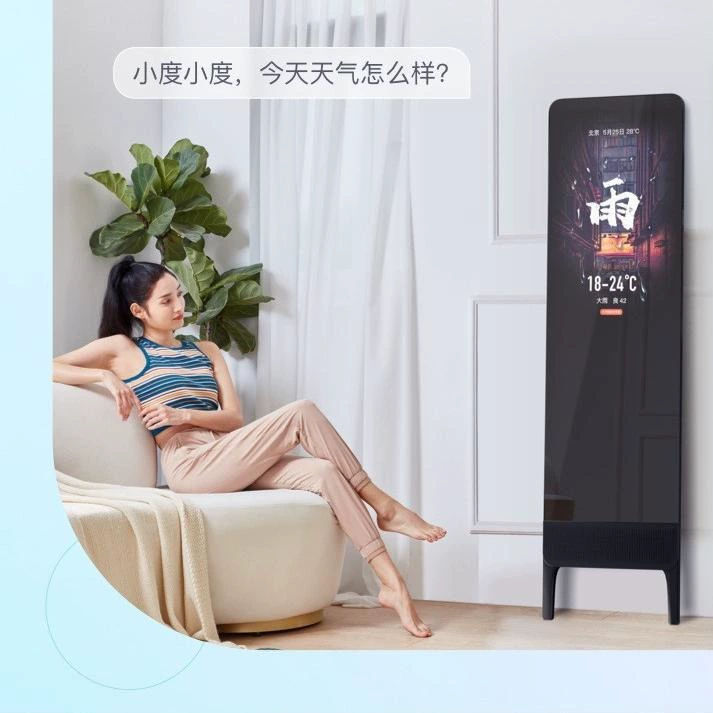 Зеркало для фитнеса Xiaodu Tiantian S40, зеркало для йоги, танцев, пения, напольное умное зеркало для спальни