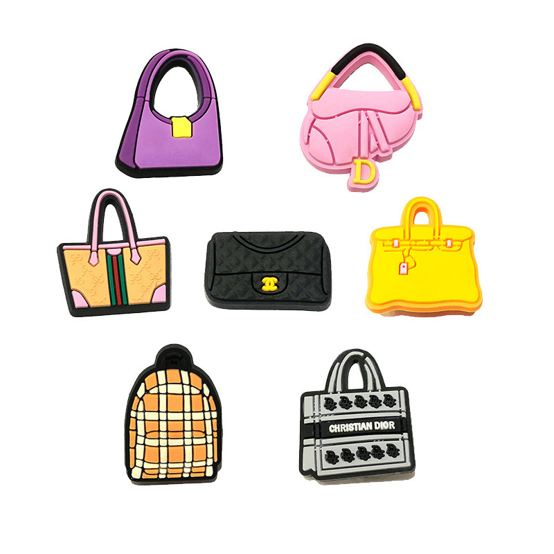 [factory shoe buckle] bag brand peripheral series PVC hole shoes flower shoe buckle shoe accessories