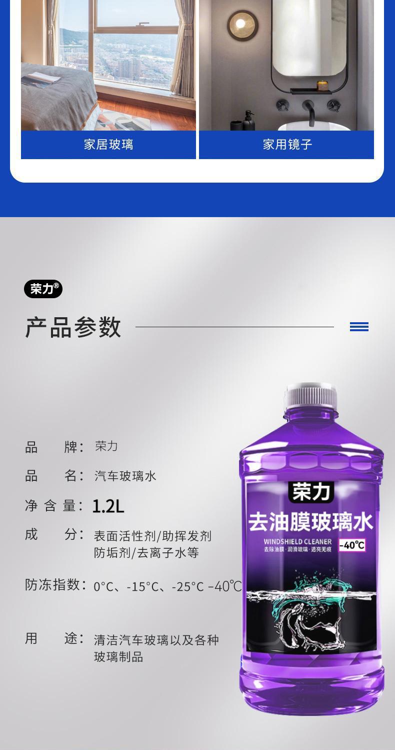 Genuine Oil Film Remover for Car Glass, Anti-Stain, Summer Rain Protection, Cleaning and Maintenance, Winter Anti-Freeze, All-Season Use