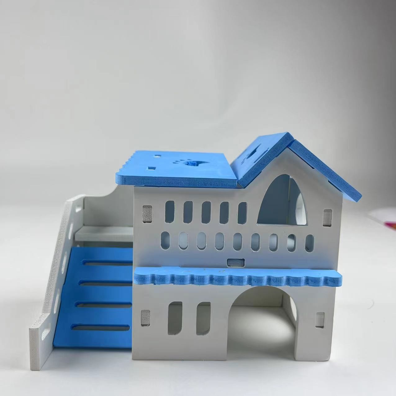 Casita de Madera para Hámster Decorativa para Jaula