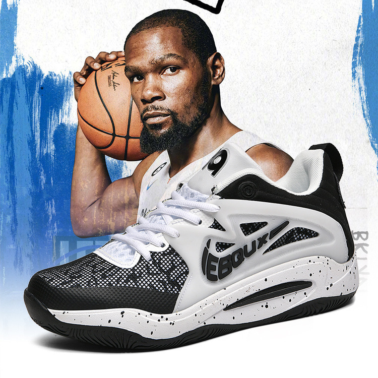 Durant 15 Basketball Shoes Kd15 Youth and Kidsren's Sneakers Wear-Resistant, Non-Slip, Shock-Absorbing, Practical and Breathable Student Sports Shoes