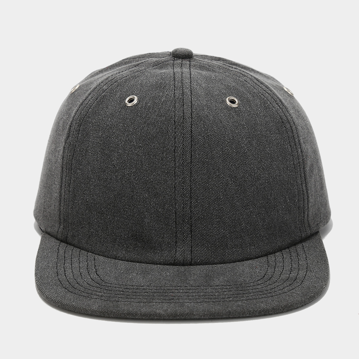 Sombrero de béisbol japonés de estilo retro de color sólido con bordes anchos, sombrero de pareja, sombrero de hip-hop de moda coreano image 5