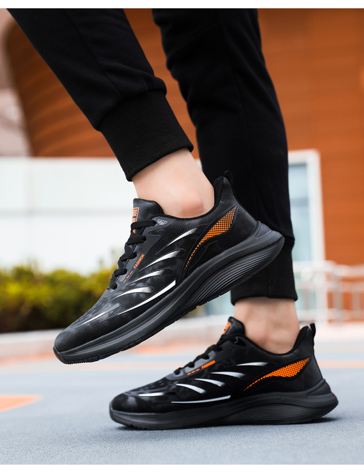 Scarpe da ginnastica da uomo Scarpe da tennis Scarpe da ginnastica Suola in gomma Calzature traspiranti_voghion.com