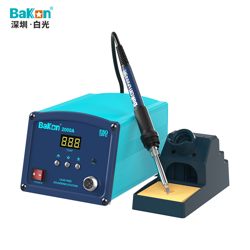 BAKON/深圳白光 变压器高频焊台 BK2000A 大功率智能电焊台恒温