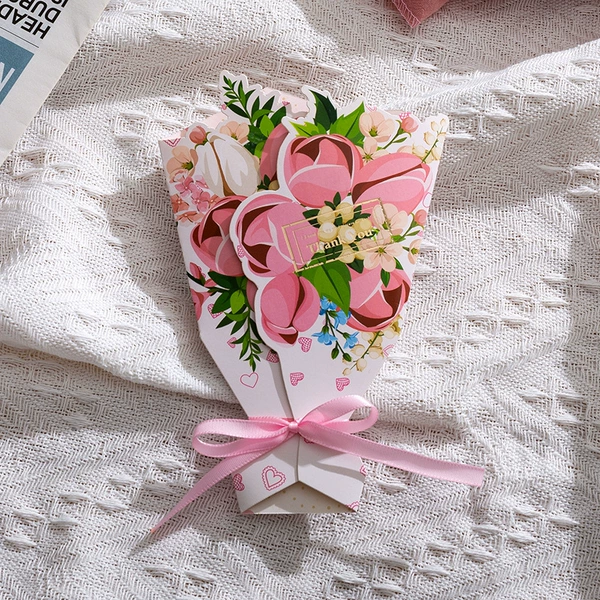 Carnations-Thanks (OPP bag independent packaging)