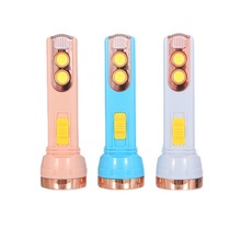 定制加工led强光手电筒 露营登山便携手电筒 家用户外照明电筒