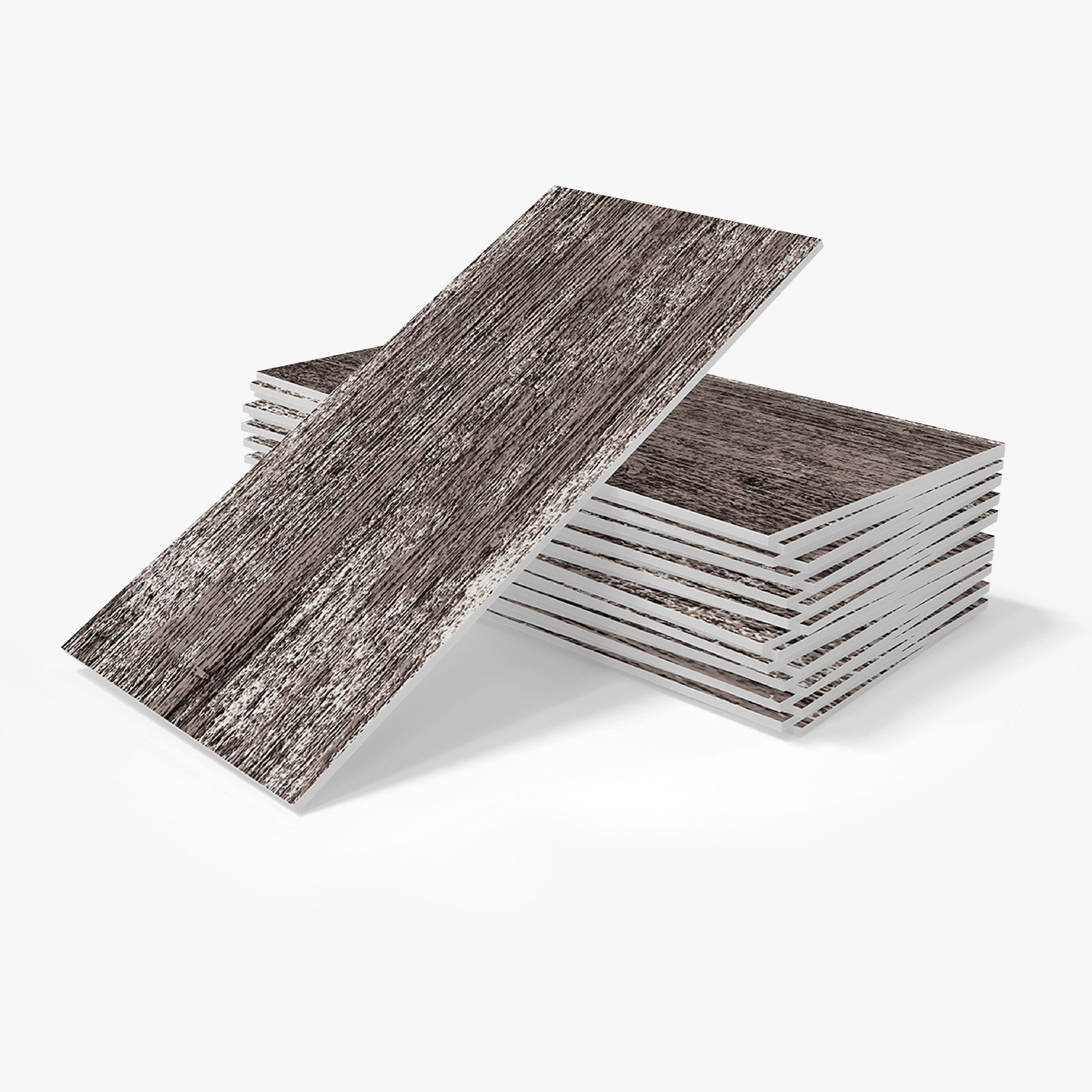 16-piece estilo industrial esmerilado espuma PE etiqueta de la pared autoadhesiva impermeable a prueba de humedad cocina baño extraíble decoración de la pared