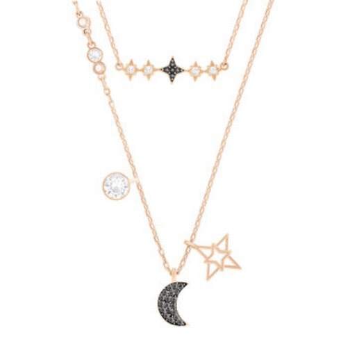 Shijia ネックレスペアバージョン悪魔の目ネックレススワロフスキーネックレス要素スマート白鳥鎖骨チェーンペンダント卸売|undefined