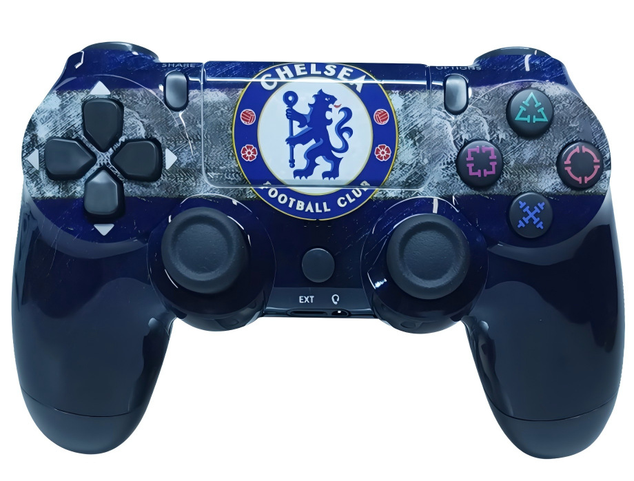 Controlador de Juego Inalámbrico Bluetooth PS4 de ABS Doble Vibración, Giroscopio de 6 Ejes para PC y Consolas
