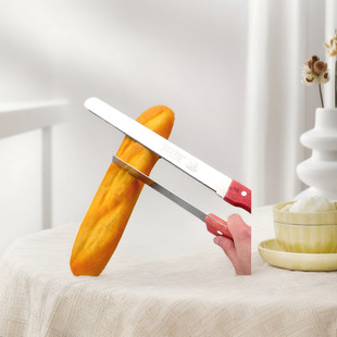 New Oatmeal Brand Multifunctional Cake Knife Bread Knife Baking Tools Kitchen Tools Wholesale