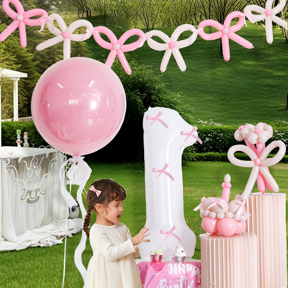 Globo digital celebridad en línea arco de película de aluminio ballet de un año de fiesta de cumpleaños de niños fotos de globo decoración al por mayor