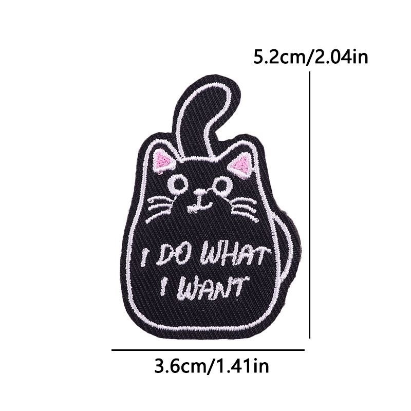 7g Weight Clothing Sticker Patches Classification 1 Piece Quantity Embroidery thread Material Animal, Cartoon Pattern Cute Style 1 Piece Cute Animal Cartoon Embroidery Thread Clothing Sticker Patches 7