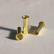 管状空心铆钉H65黄铜4x13尺寸规格定制定做 GB975
