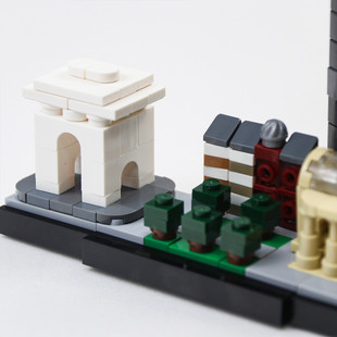 Moc: Cf0030 Paris Architectural Model 661 Particle Number Christmas Gift