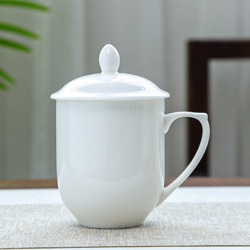 カスタム会議カップ陶磁器事務カップ蓋付き家庭用コップ個人専用ティーカップビジネスギフトカップロゴ|undefined