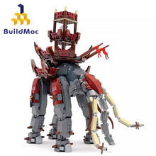 BuildMoc跨境热卖小颗粒拼插积木玩具MOC-12659指环王-奧利芬特