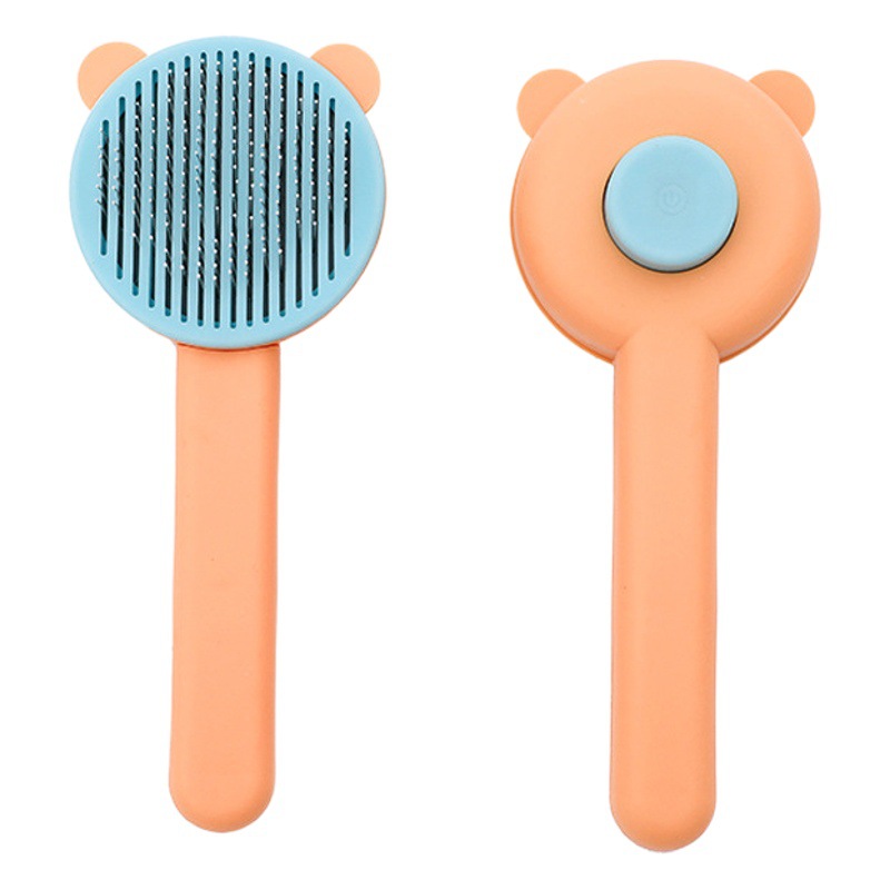 Pet peine del gato Peine del animal doméstico al por mayor gato cepillo de pelo flotante pelo suministros para mascotas peine de limpieza