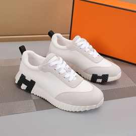 欧洲站男鞋潮牌2025新款欧美高端时尚舒适休闲运动鞋平底休闲板鞋