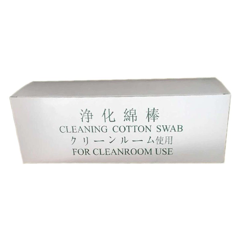 Производитель ватных тампонов Зеленый стержень очищающий ватный тампон без пыли указал губку одноразовые чистые ватные тампоны для очистки ватным тампоном