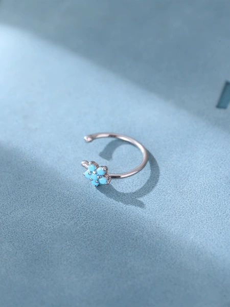 SE2333 white k + turquoise blue