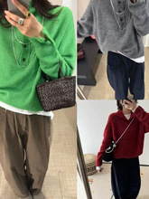 ��ʽС��ë��Ů24���ﶬ�¿�㼑��L��ɫ����I���^������ëᘿ���