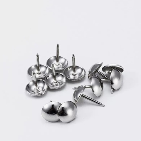 clavos de burbuja de muebles de hardware de sofá clavos de cabeza grande clavos antiguos clavos de embalaje suave clavos de decoración clavos de cabeza redonda gran precio