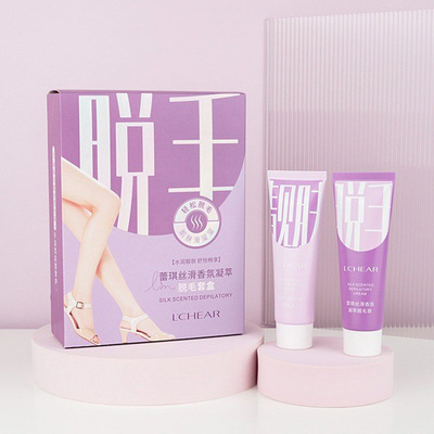 Lchear Silk sliding Fragrance Depilatory creams Armpit Privates Body hair Legs Moderate stimulate men and women whole body Epilation