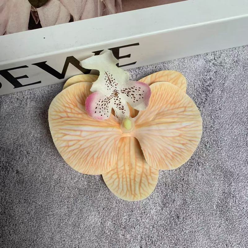 シミュレーション3dプリントフィルム蝶蘭花頭9センチDIYカードお土産喜糖箱装飾部品卸売り|undefined