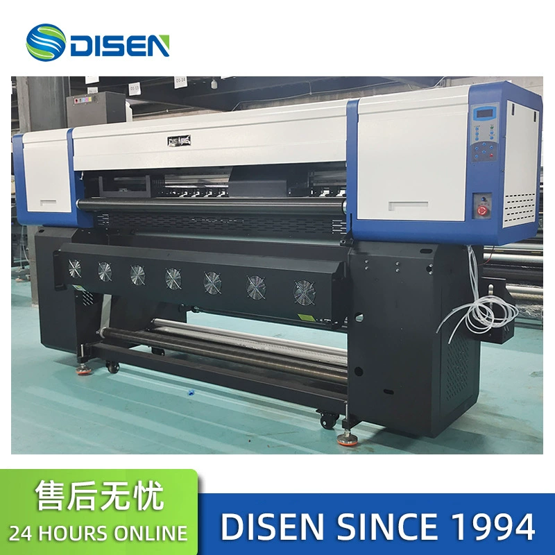 2m Широкоформатный 8-головочный сублимационный принтер Одежда для йоги Термотрансферный принтер Цифровая печатная машина