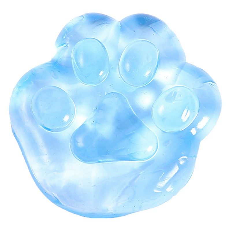 Моделирование прозрачная декомпрессионная ледяная палочка липкая музыка супер милый кошачий коготь щепотка музыкальная декомпрессионная игрушка оптом подарок для детского сада