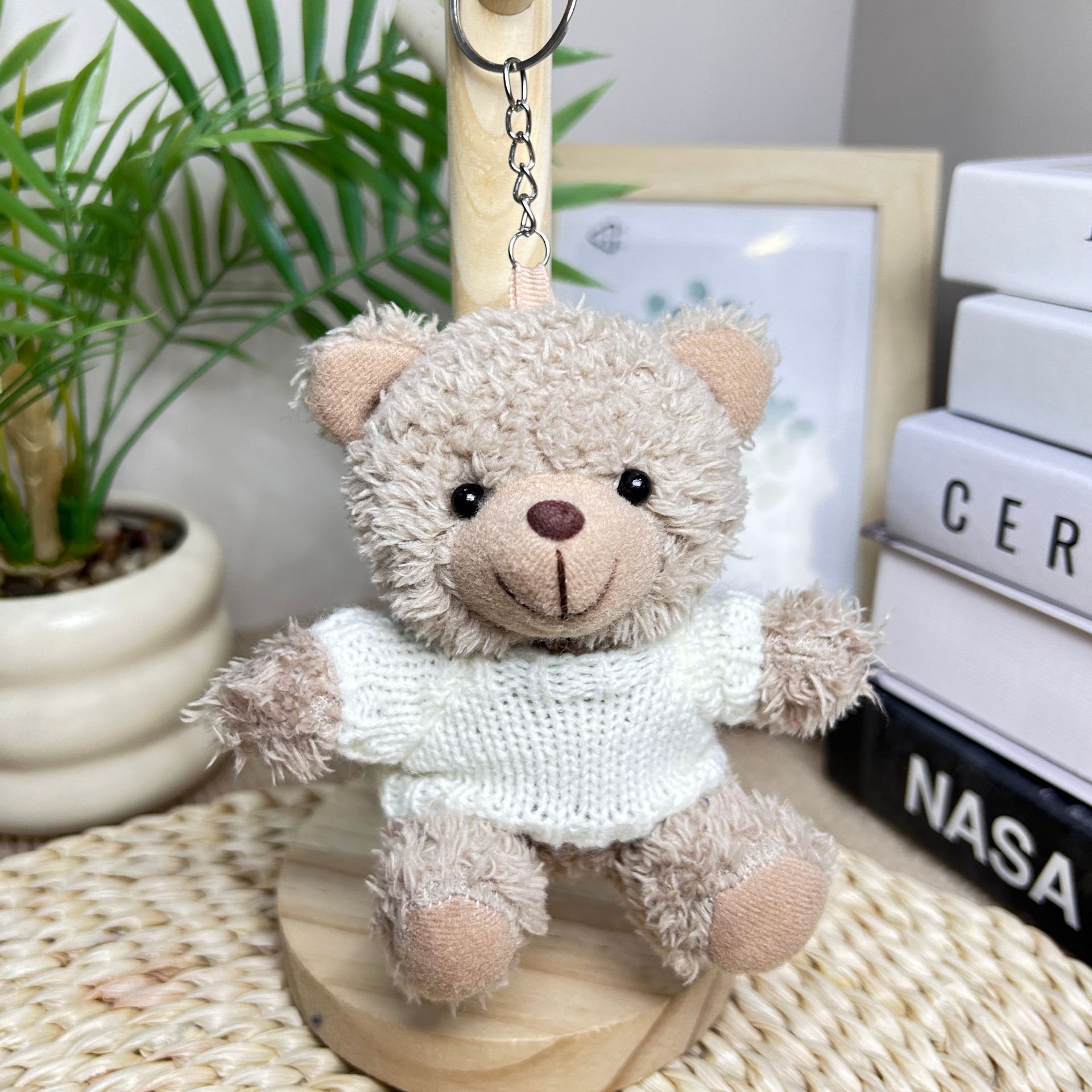 Colgante camiseta Teddy Bear muñeca Teddy Bear muñeca juguetes de peluche temporada de graduación logotipo corporativo regalo muñeca tela