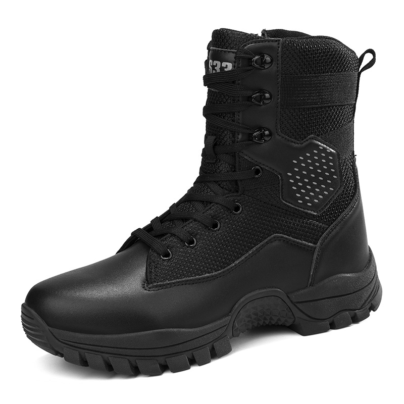 Botas militares de generación de una pieza Botas de campo al aire libre para hombres Botas de vuelo al aire libre altas Ropa de trabajo Delta Botas de hombre Amazon