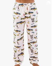 O 13170 Flower Elastic Waist Pajama Pants �����ɽ�˯��