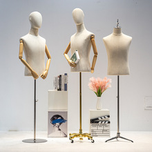 新款服装店男模特橱窗展示架道具男半身人台全身西装模特人偶批发