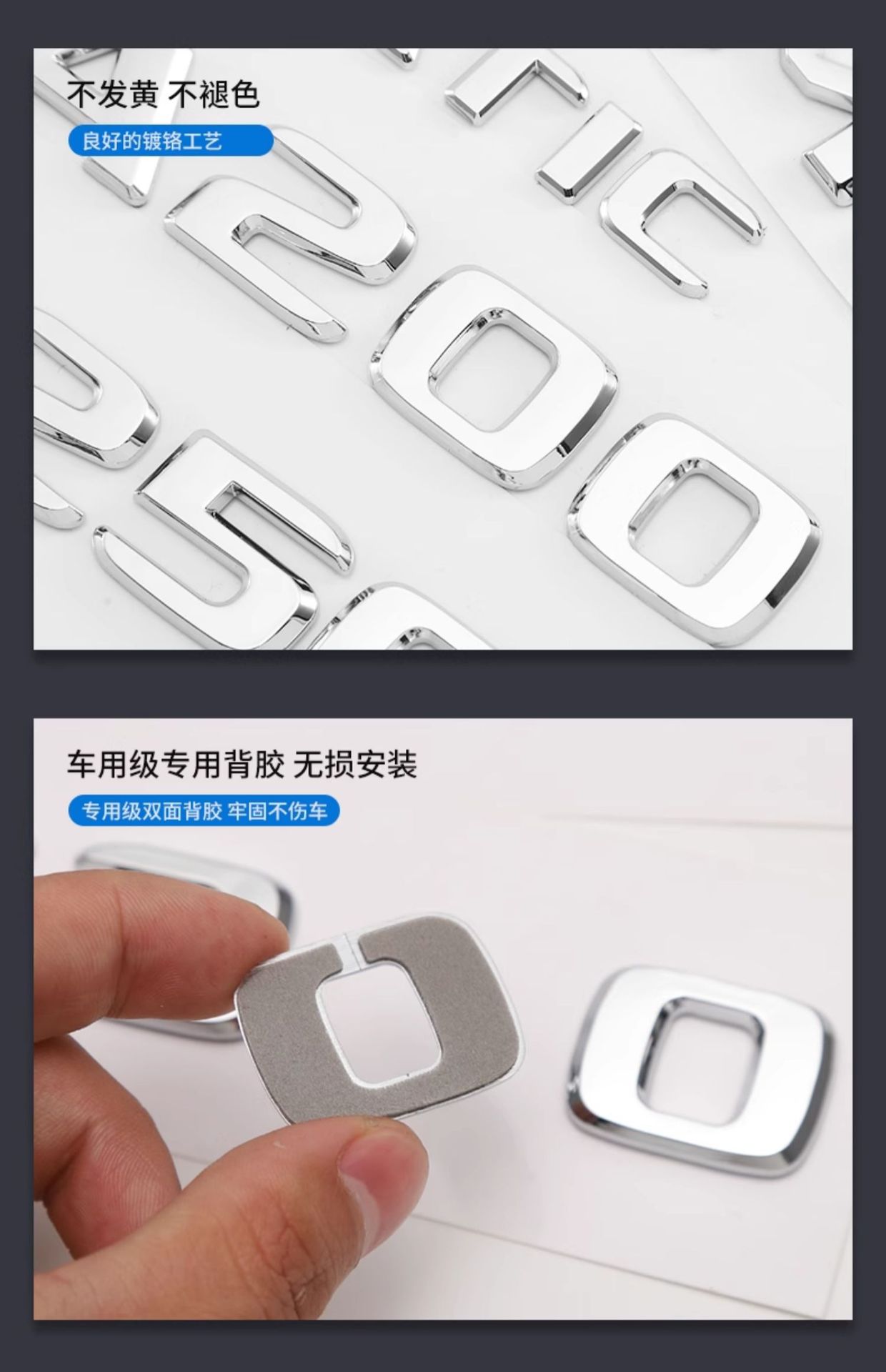 Applicable to Mercedes-Benz CLA200 Rear Alphabet CLA35 Modified AMG Digital Label CLA260 CLA45S Labeling