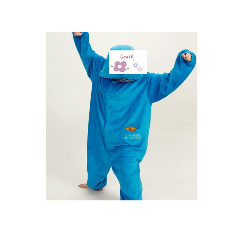 纽扣 芝麻街深蓝色1