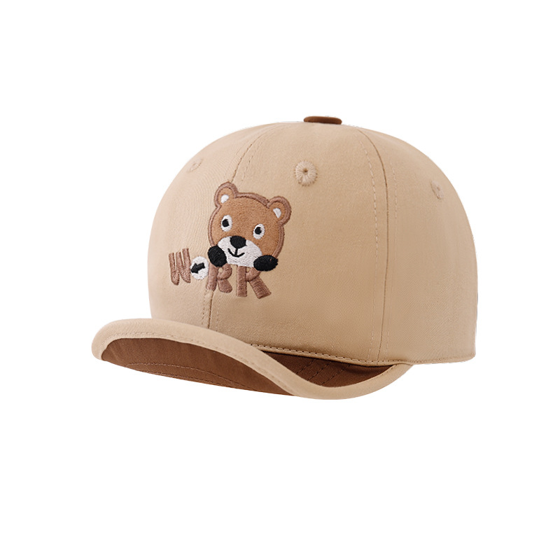 Sombreros infantiles primavera y otoño sombreros de béisbol para niños 2024 nuevo sombrero de boca de pato para niños sombreros de sol otoño y invierno