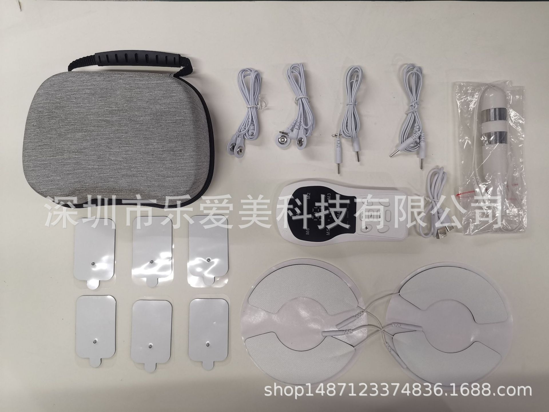 Dispositivo Multifuncional de Terapia de Pulsos Meridianos de Cuerpo Completo con Calor EMS de Doble Canal, Parche de Masaje para la Columna Cervical, Mini Dispositivo de Electroterapia