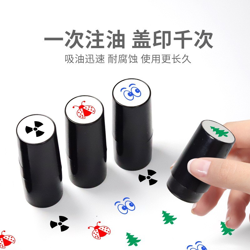 Sello de golf directo de fábrica de secado rápido logotipo impermeable sello de plástico fotosensible diseño de logotipo personalizado