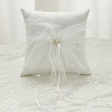 Изысканное бежевое обручальное кольцо ручной работы с бантиком, кружевное платье