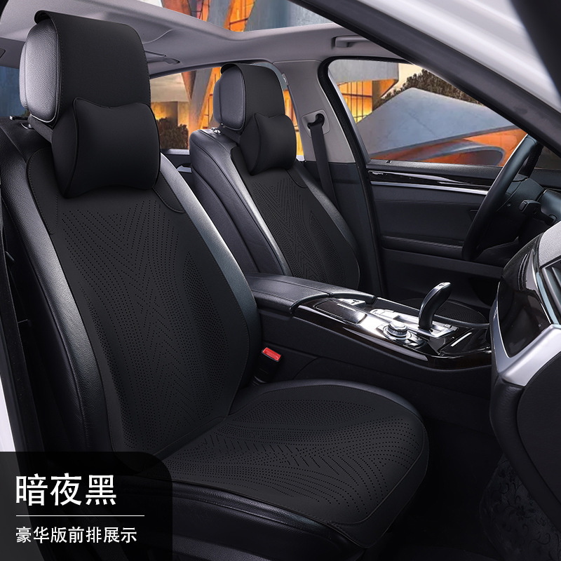 新型車用シートクッション、四季通用、フェイクファー素材、ハーフカバー、シートカバー、車用シートクッション、シートパッド|undefined