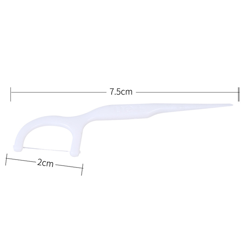 Hainuo Youyi plus dental floss stick oral cleaning disposable polymer dental floss 50 pieces portable box wholesale