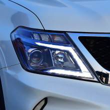 适用于龙鼎途乐大灯总成 12-19款途乐Y62改装高配LED高配激光大灯