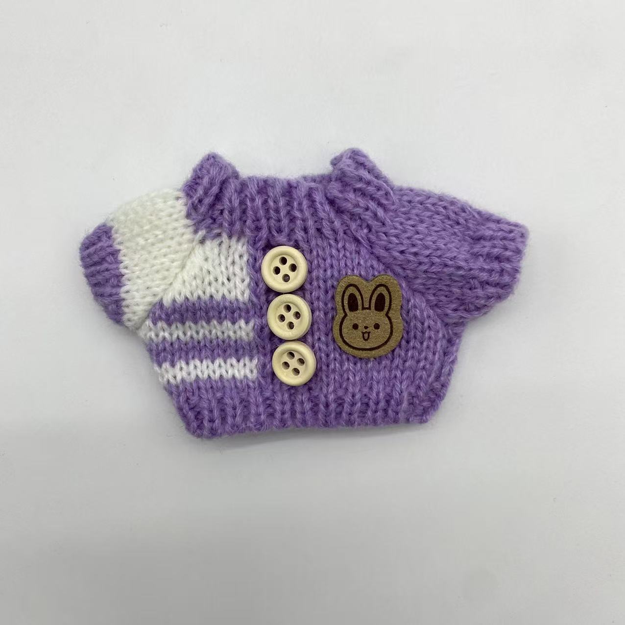 Purple bear label